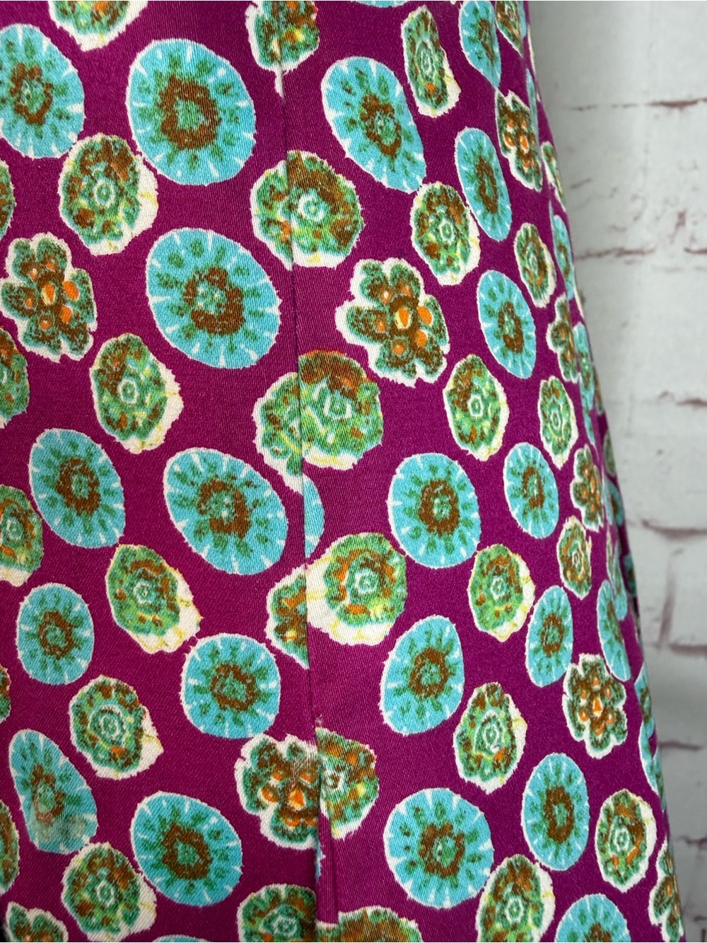 NINE WEST Size 6 Fit and Flare Adjustable Spaghetti Strap Sleeveless Print Dress - Picture 11 of 14